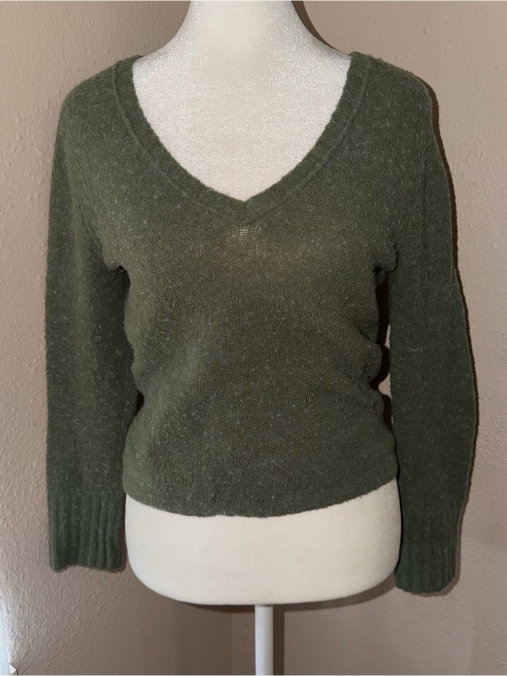 Vintage Y2K Abercrombie 2000s V Neck Sweater